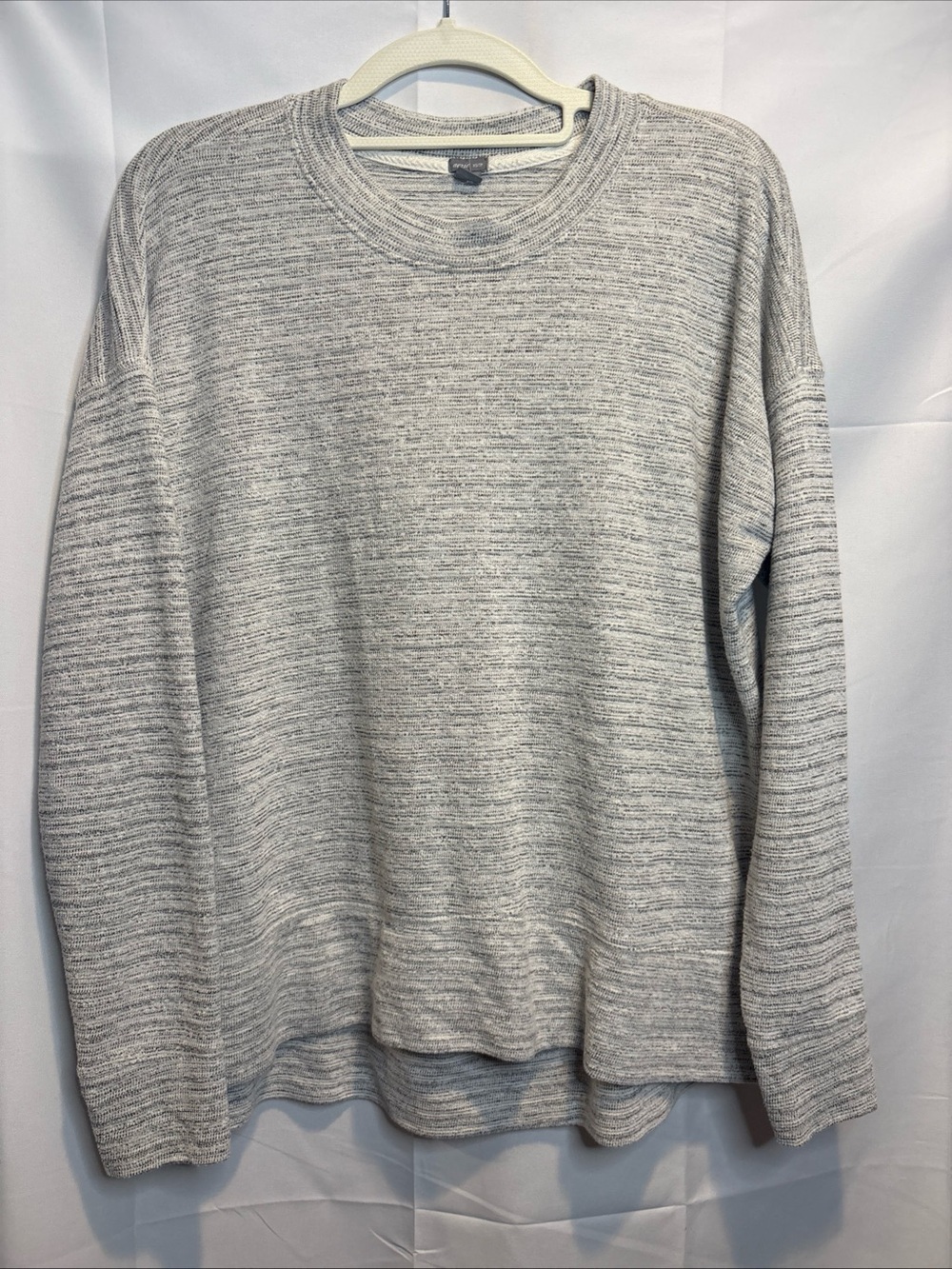 aerie Women's Light Heather Gray Crewneck Sweater